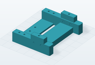 Actual mesh of Split modular frame