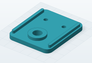 Actual mesh of Ribbed wheel adapter