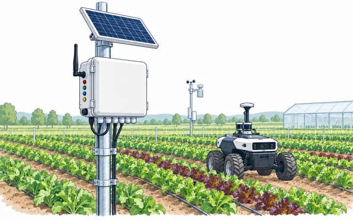 GPS & Mobile Scouting Robots